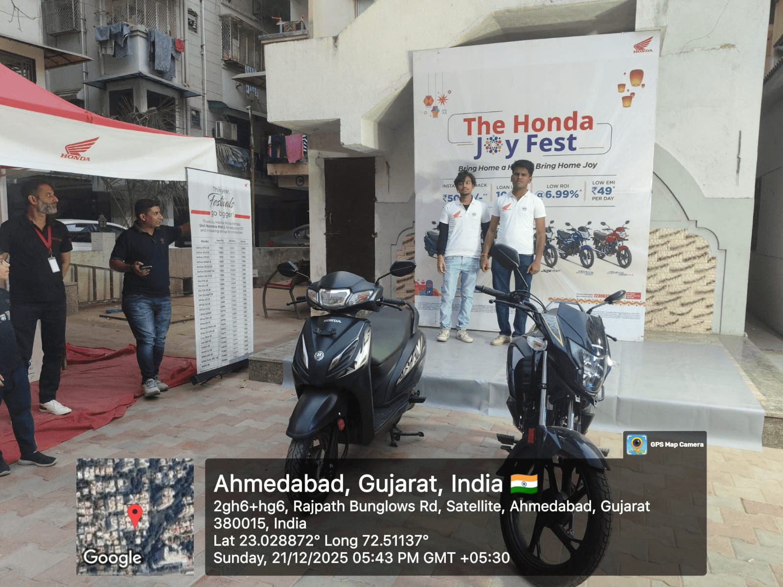 BTL brand activation event